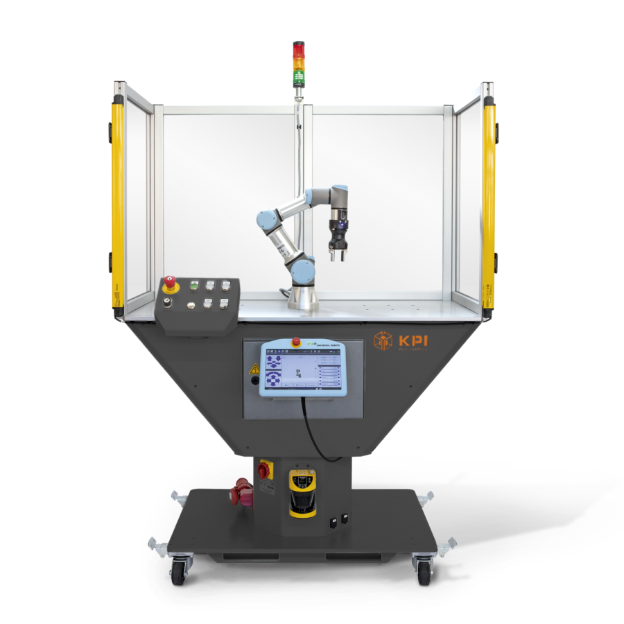 Roboter Schulungszelle mit Schulungslandschaft