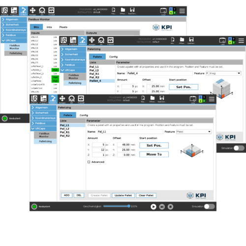 URCaps KPI Software UR+ für Universal Robots e-Series